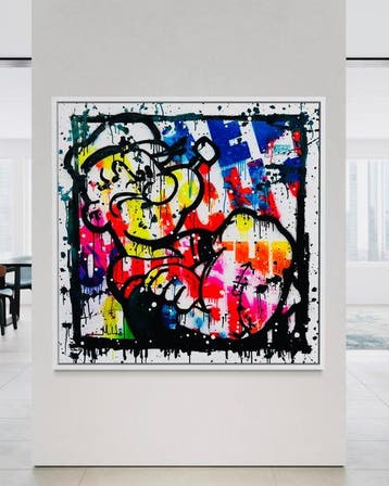 Mikko - Popeye Heritage On Frame - XL (NO RESERVE!), Antiek en Kunst