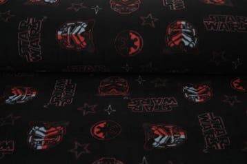 Bedrukte Fleece Star Wars, Hobby en Vrije tijd, Stoffen en Lappen, Nieuw