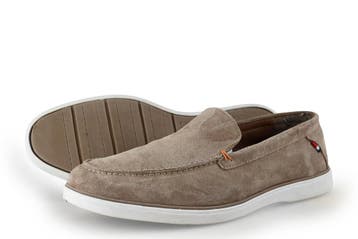 Memphis One Instappers in maat 42 Beige, Overige kleuren, Verzenden, Overige typen, Zo goed als nieuw