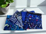 4 Fat quarters - Blauw mix Quiltstoffen / Patchwork stoffen, Ophalen of Verzenden, Nieuw