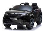 Kinderauto, RANGE ROVER EVOQUE, zwart, BT, FM radio RC Nieuw, Ophalen of Verzenden, Nieuw