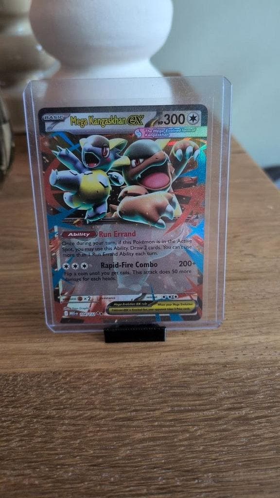 Mega Kangaskhan ex 104/132 - Mega Evolution, Hobby en Vrije tijd, Verzamelkaartspellen | Pokémon, Nieuw, Verzenden