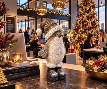 Kerstdecoratie - ***GROTE KERSTMUS***-XXL 43,5 CM -, Diversen, Nieuw