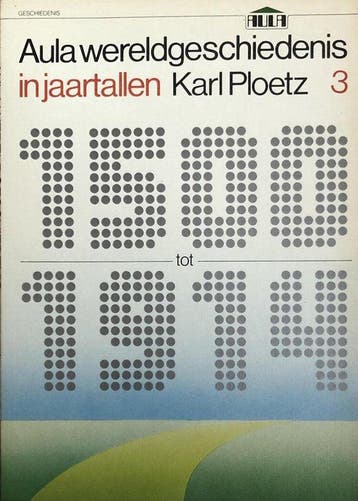 3 Aula wereldgeschiedenis in jaartallen - Ploetz, Boeken, Verzenden, Gelezen