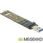 Delock 64069 converter voor M.2 NVMe PCIe SSD met USB 3.1, Verzenden, Nieuw, DeLock