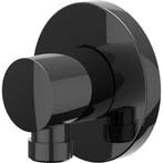 IVY Wanduitlaat 1/2 inch - Zwart Chroom, Ophalen of Verzenden, Nieuw