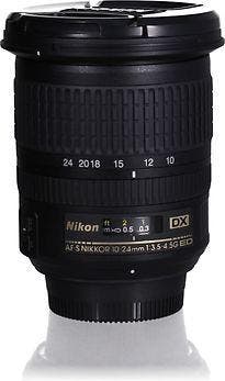 Nikon AF-S NIKKOR 10-24 mm F3.5-4.5 DX ED G 77 mm filter, Verzenden, Zo goed als nieuw, Macrolens