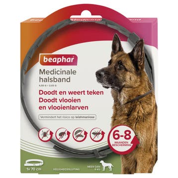 Beaphar Medicinale halsband hond vanaf 8kg 1st, Dieren en Toebehoren, Verzenden