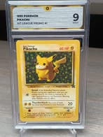 Pokémon - 1 Graded card - Pikachu First edition - GG 9 -, Nieuw