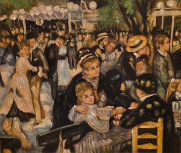 Franse school (XX) - Il ballo del Moulin de la Galette, da, Antiek en Kunst
