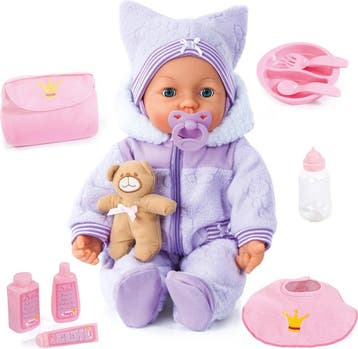 Bayer Design - Babypop Piccolina Magic Eyes 46cm, Ophalen of Verzenden, Zo goed als nieuw