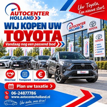 Oudere Toyota of hoge kilometerstand verkopen?, Nieuw