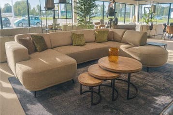 U-Bank Olst - u-banken, Nieuw, 150 cm of meer, Stof, 300 cm of meer