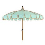 Parasol | Decoris | Ø 195 x 215 cm (Groen, Rond), Verzenden, Nieuw