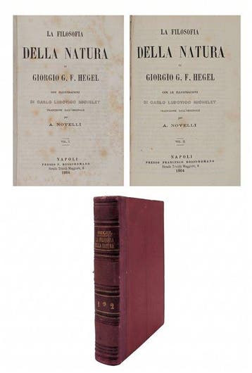 Giorgio G. F. Hegel - La filosofia della natura - 1864