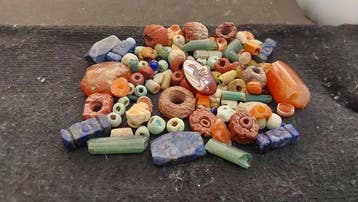 Oudegyptisch naar Romeins Glas meer dan honderd oude kralen