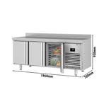 GGM Gastro | Koelwerkbank PREMIUM PLUS - 1960x700mm - 465 |, Verzenden, Nieuw in verpakking, RVS Meubilair