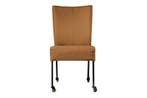 Eetkamerstoel Wiske - eetkamerstoelen - Cognac, Nieuw, Stof