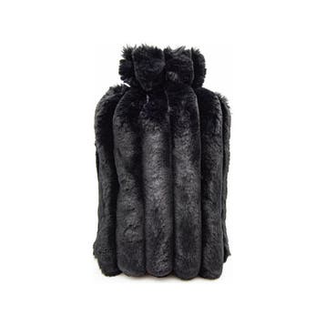 Tragar Warmwaterkruik 2L – Zwarte Fluffy Hoes – Natuurlijk, Ophalen of Verzenden, Nieuw