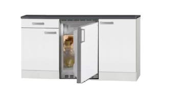 Voorraad: mini keuken camper | kitchenette nieuw | klein, 100 tot 150 cm, Wit, Nieuw, Ophalen of Verzenden
