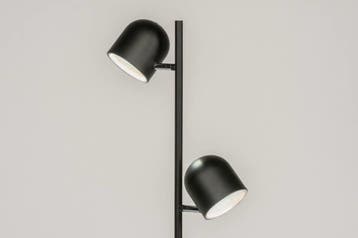 Rietveld Vloerlampen - Zwart - Metaal, Verzenden, Nieuw