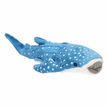 Pluche walvis haai knuffel - blauw - 28 cm - dierenknuffel, Verzenden, Nieuw