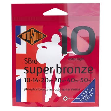 Rotosound SB10 Phosphor Bronze Akoestische Gitaar Snaren, Ophalen of Verzenden, Nieuw