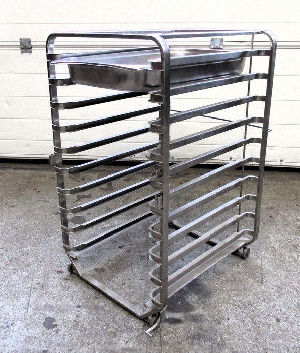 Regaalwagen, transportwagen 42,5cm, Zakelijke goederen, Kantoor en Winkelinrichting | Winkel en Inventaris