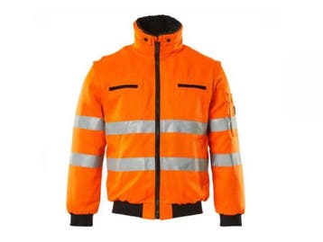 Veiling - Mascot pilotjas maat 2XL Innsbruck oranje, Nieuw