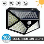 Solar Buitenlicht - Solar Motion Light - 100 Leds, Tuin en Terras, Buitenverlichting, Nieuw, Zonne-energie, Overige typen, Led