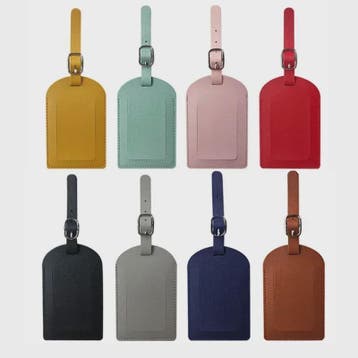Stijlvol PU Leder Bagagelabel - Kofferlabel voor Dames & Her, Verzenden, Nieuw
