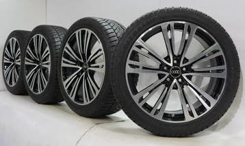 Audi A8 4N 20 inch velgen Goodyear Winterbanden Origineel, Gebruikt, Velg(en), 20 inch, Winterbanden