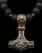 Midgard-erfenis - Thors hamer Mjölnir en lavesteen - Kracht