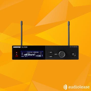 Shure SLXD4+ Ontvanger G65 (470 – 606 MHz), Verzenden, Nieuw, Zangmicrofoon, Draadloos