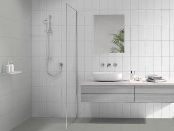 Wandtegel Grandeur White Mat Wit 15x30 (Muurtegels), Nieuw, 20 tot 40 cm, 10 m² of meer, Wandtegels
