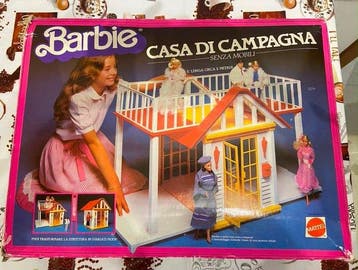 Barbie - Poppenhuis Barbie Casa di Campagna - 1980-1990 -