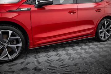 Maxton Side Skirts Diffusers Skoda Enyaq Coupé iV RS, Verzenden, Nieuw, Skoda