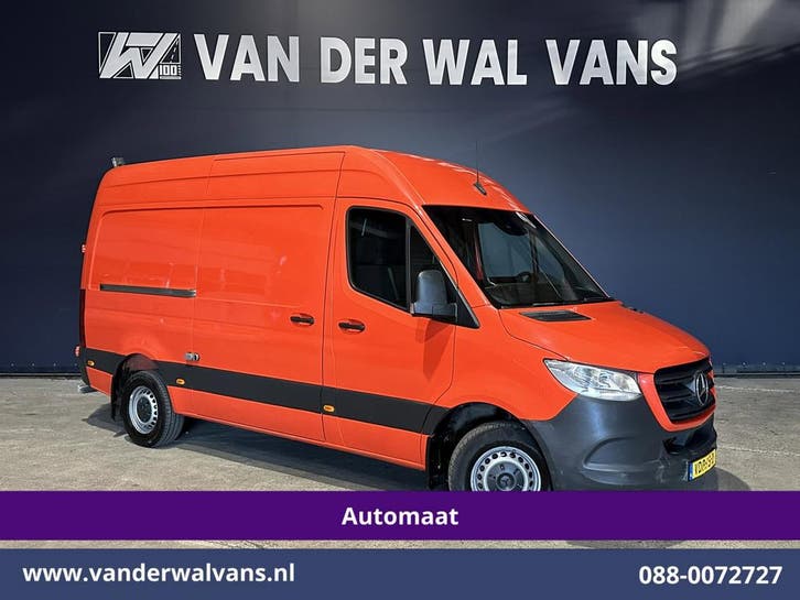 Mercedes-Benz Sprinter | 316 CDI 164pk Automaat 3500kg, Auto's, Bestelauto's, Dealer onderhouden, Te koop, Automaat, Diesel, Rood