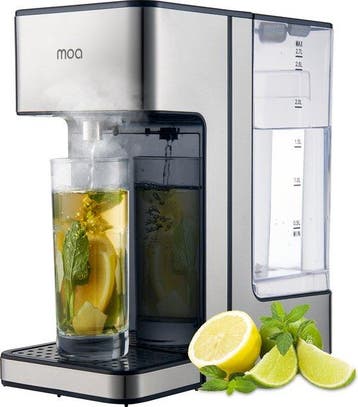 2dekans | MOA Heetwaterdispenser - 2.7L - RVS - BPA vrij -, Ophalen of Verzenden, Gebruikt