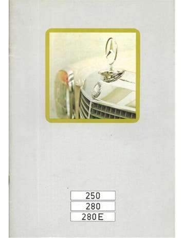 1972 MERCEDES BENZ E KLASSE BROCHURE NEDERLANDS, Boeken, Nieuw, Author