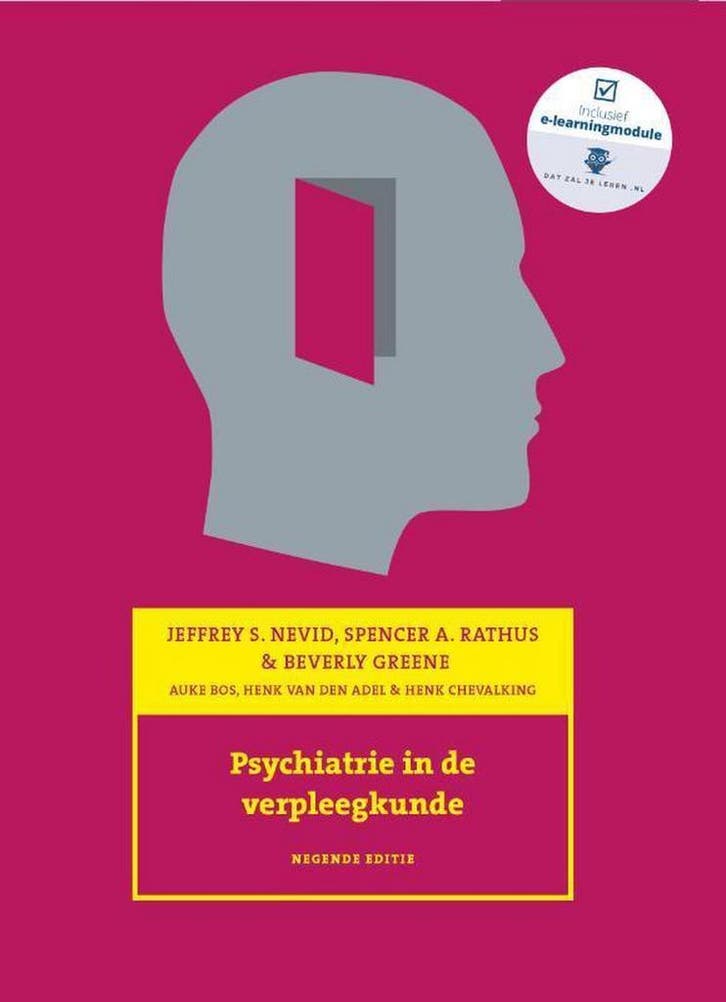Psychiatrie in de verpleegkunde, 9789043036412, Boeken, Studieboeken en Cursussen, Zo goed als nieuw, HBO, Verzenden