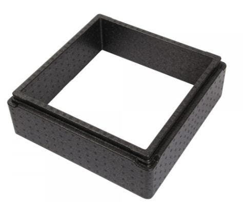 Thermo box | 1-laag | Zwart | 41x41x14cm Thermo Future Box, Zakelijke goederen, Horeca | Keukenapparatuur, Verzenden