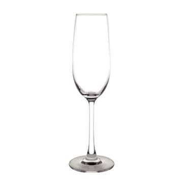 Kristallen champagne flute, 215 ml (6 stuks), Verzenden