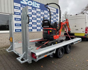 ACTIE! Vlemmix machinetransporter 400x180 | aanhanger, Overige brandstoffen, Aanhangers en Opleggers, BTW verrekenbaar