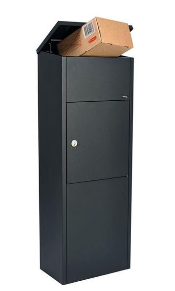 OUTLET Allux 600 pakketbrievenbus - Zwart - automatenslot, Ophalen of Verzenden, Nieuw