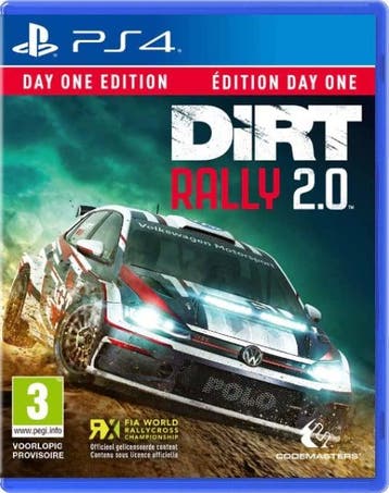 Dirt Rally 2.0: Day One Edition [PS4], Spelcomputers en Games, Ophalen of Verzenden, Nieuw