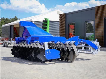Zware Schijveneg 2,5m 2,7m 3m met Buizenrol, Verzenden