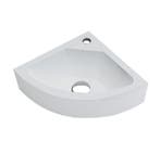 Sani Royal Solid Surface Fontein Corner 30x30x10, Nieuw