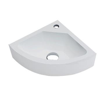 Sani Royal Solid Surface Fontein Corner 30x30x10, Nieuw