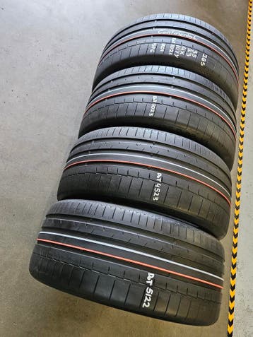 285/35/23 107Y RO1 CONTINENTAL SPORTCONTACT6 5/5,5MM PROFIEL, Auto-onderdelen, Banden en Velgen, Ophalen, Gebruikt, 285 mm, Overige maten